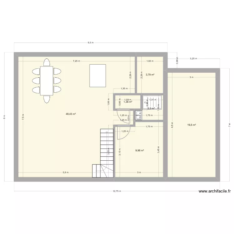 idee. Plan de 6 et 85 m² idee. Plan de 6 et 85 m²