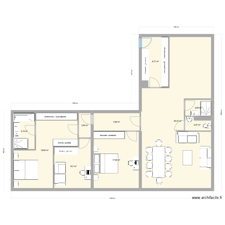 CVP PP - R. des Fleurs 3. Plan de 0 pièce et 0 m2