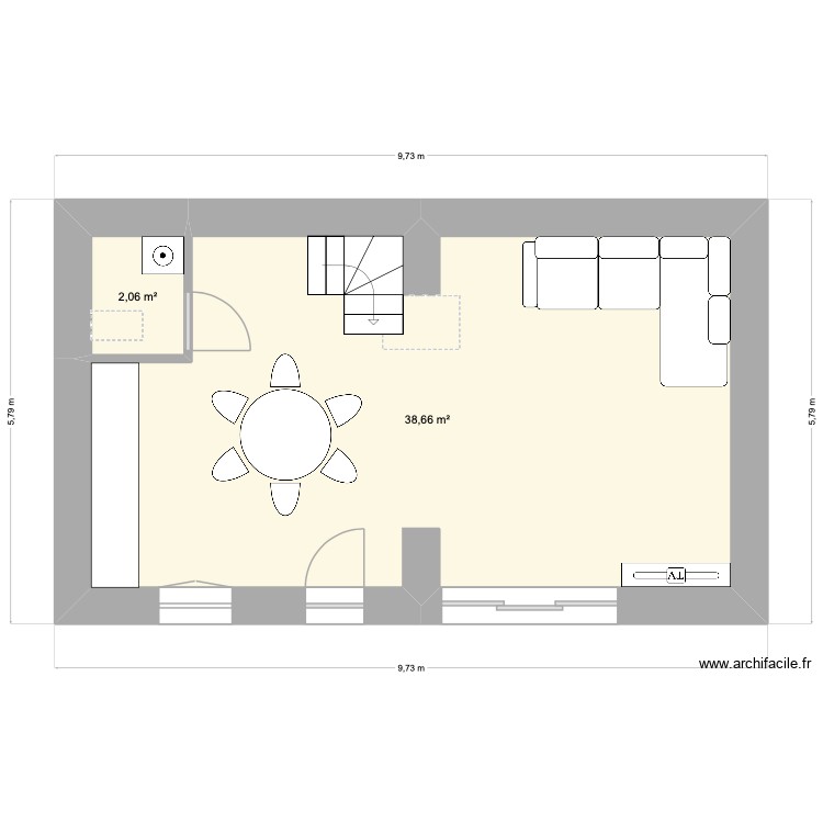 Yanou. Plan de 0 pièce et 0 m2