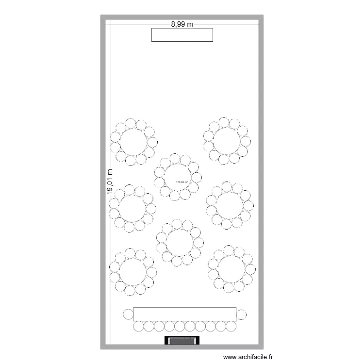 Plan 2. Plan de 1 pièce et 171 m² Plan 2. Plan de 1 pièce et 171 m²
