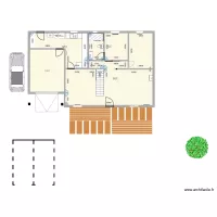Plan Maison Breteville RDC Projet
