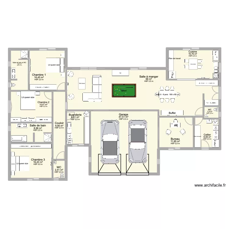 PLAN DEFINITIF 2 SALON EN CONTINUITE. Plan de 14 pièces et 237 m² PLAN DEFINITIF 2 SALON EN CONTINUITE. Plan de 14 pièces et 237 m²