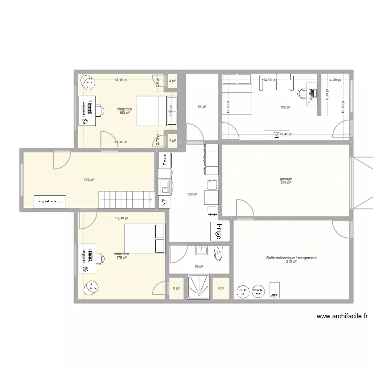 CSC sOUS-SOL ooption 2. Plan de 