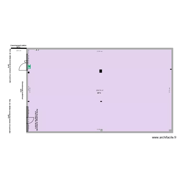 PADD ANGERS AVANT TRAVAUX. Plan de 