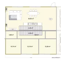 Maison accolée long pans