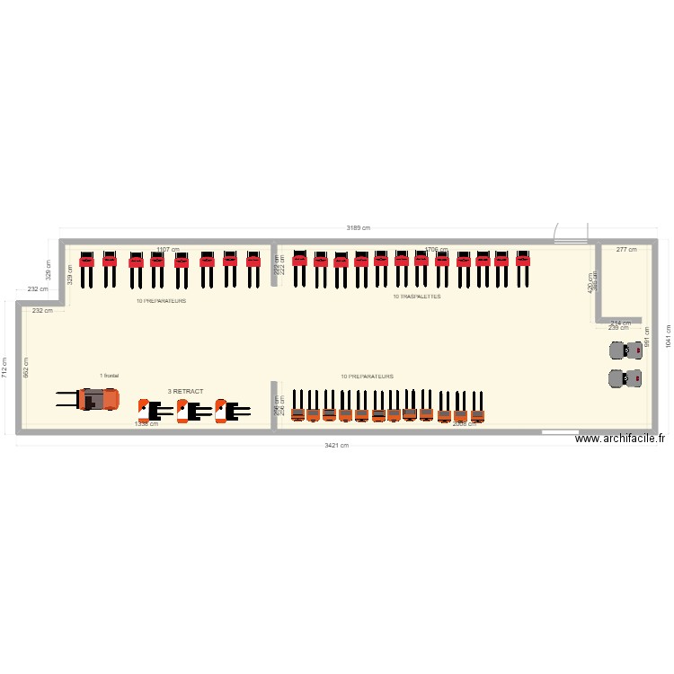 DS chateaubourg. Plan de 1 pièce et 331 m2