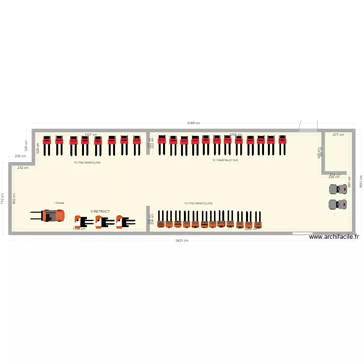 DS chateaubourg. Plan de 