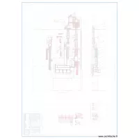 Plan vue de dessus retourneur