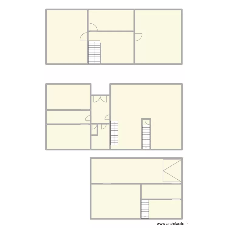 Maison Pierre neuprez. Plan de 15  et 240 m²
