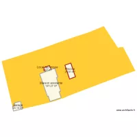 Piscine sur plan de masse