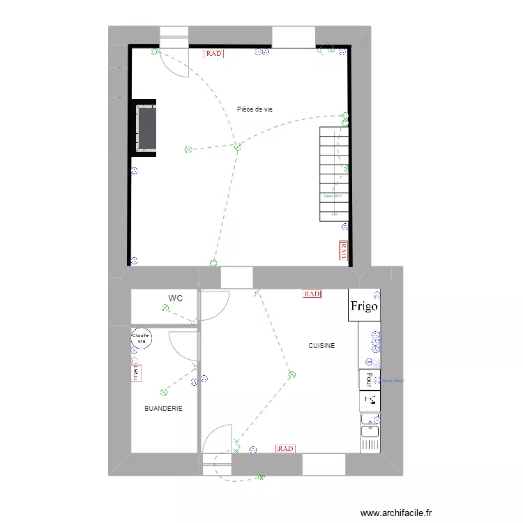 MAISON 5. Plan de 