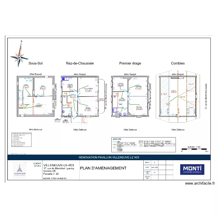 PLAN ELECTRICITE 17. Plan de 