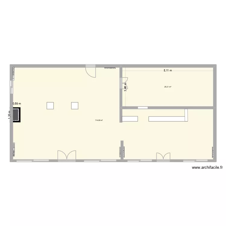 allos. Plan de 2 et 143 m² allos. Plan de 2 et 143 m²
