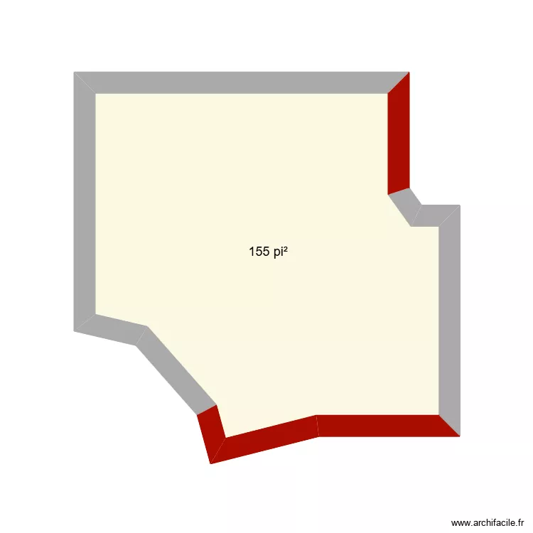 Nadege. Plan de 1 et 14 m² Nadege. Plan de 1 et 14 m²