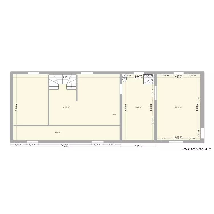 4420260625. Plan de 6  et 174 m²