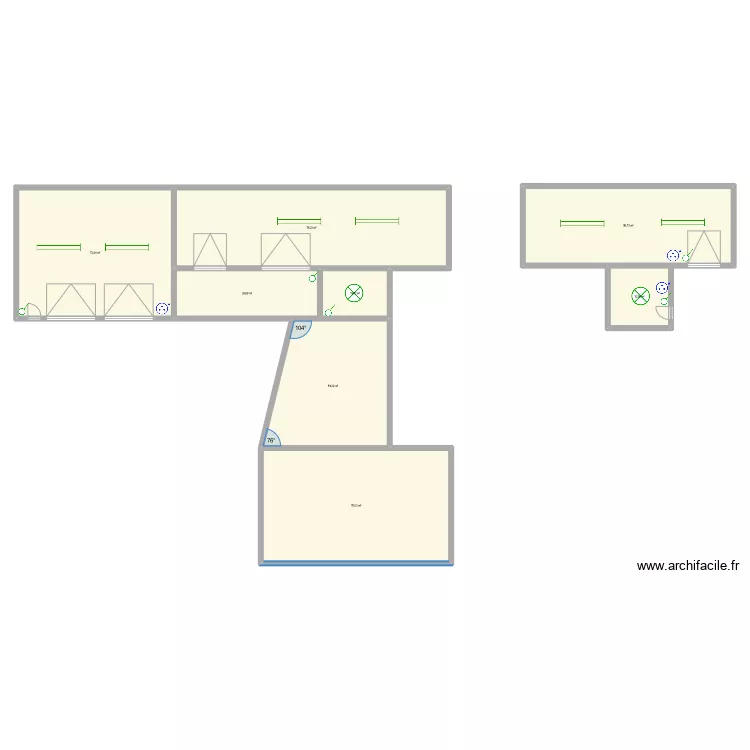 Elec ext&eacute;rieur. Plan de 