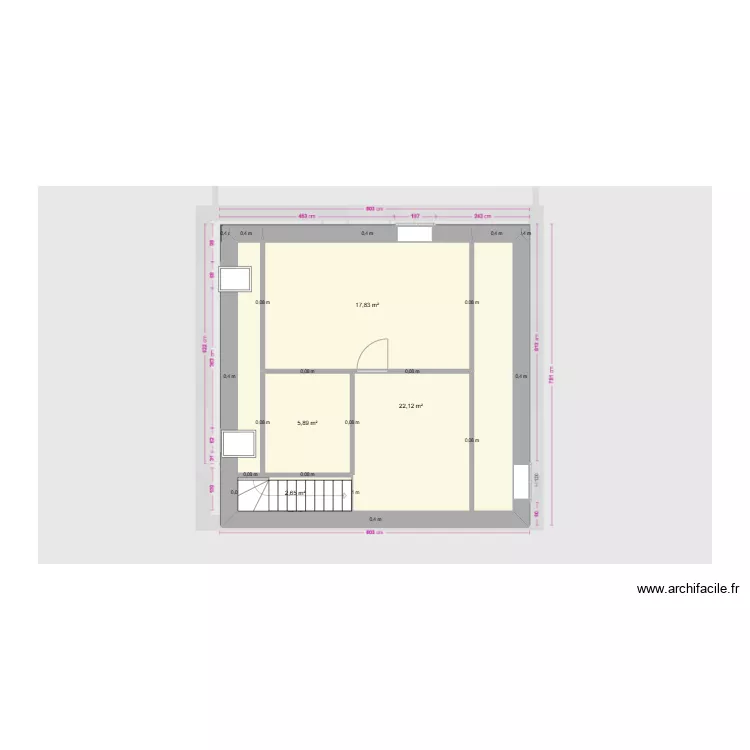 Christelle r1. Plan de 