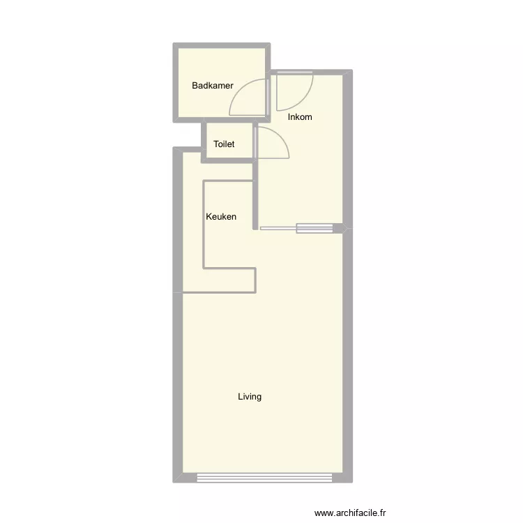 Sun beach 0202. Plan de 4  et 31 m²