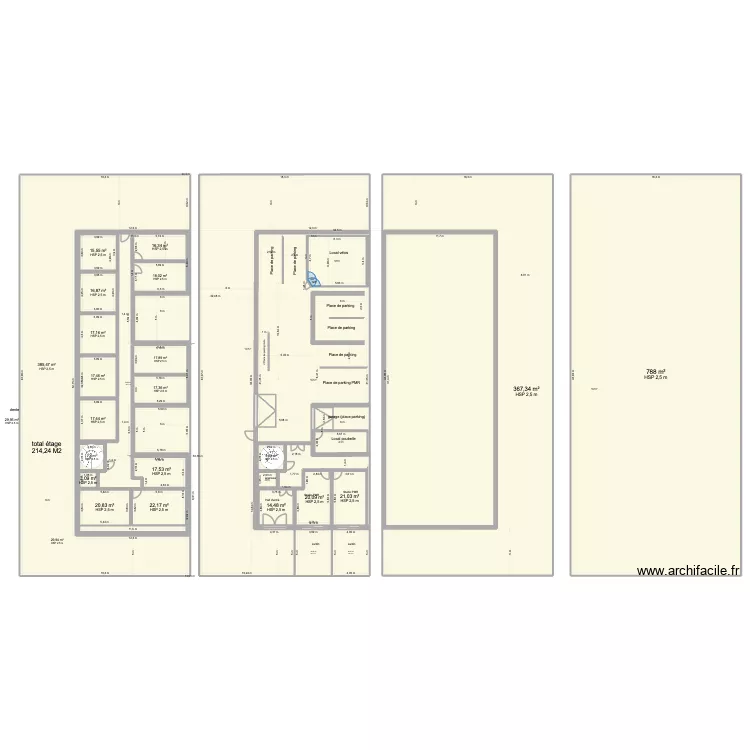 LOT 60 av 12 Stu Gauche. Plan de 32 et 3806 m² LOT 60 av 12 Stu Gauche. Plan de 32 et 3806 m²