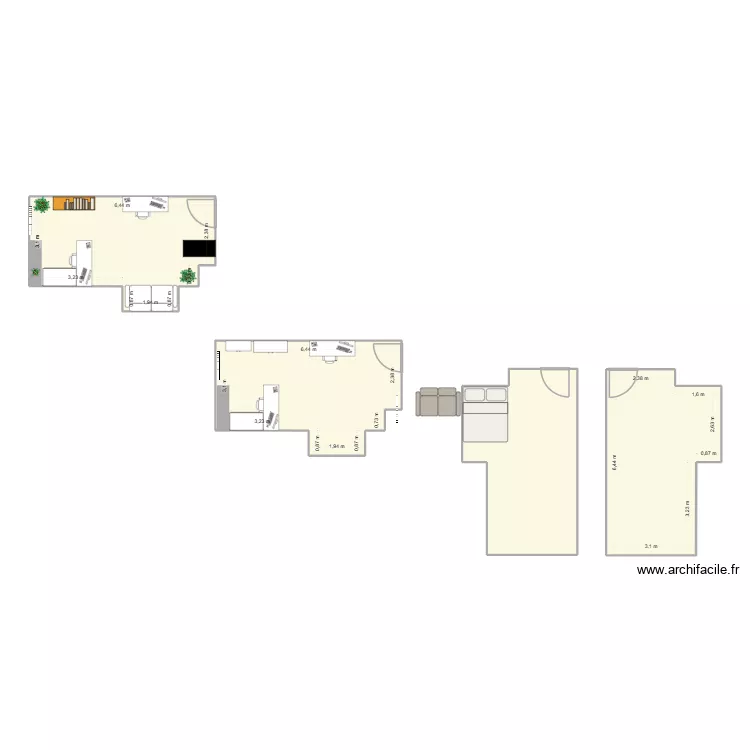 BUREAU CADRES 2025 - Base. Plan de 4 Pièces et 86 m² BUREAU CADRES 2025 - Base. Plan de 4 Pièces et 86 m²