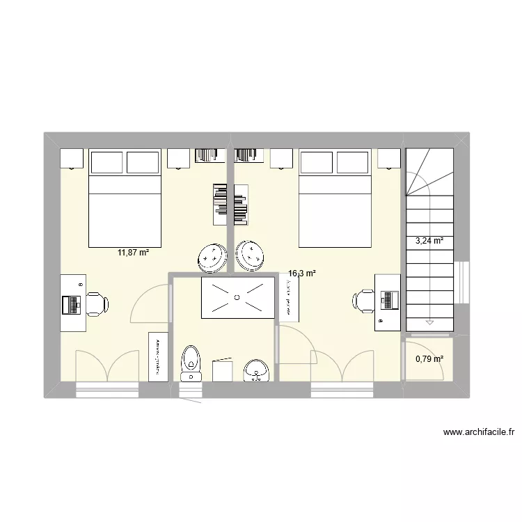 GARAGE B 2. Plan de 