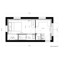 PLAN CHAMBRE BAS projet 1 ter