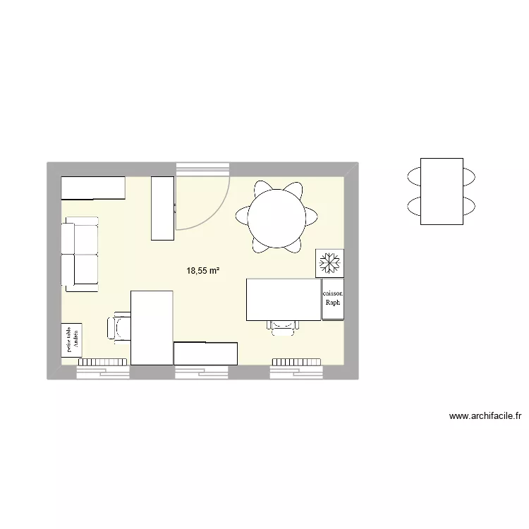 exterieur. Plan de exterieur. Plan de