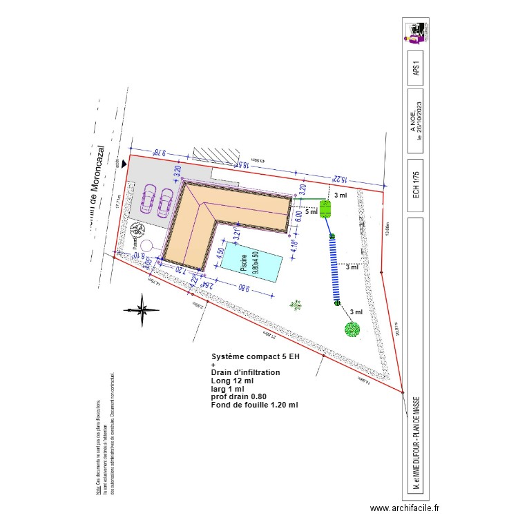 Dufour-Rossignol. Plan de 0 pièce et 0 m2
