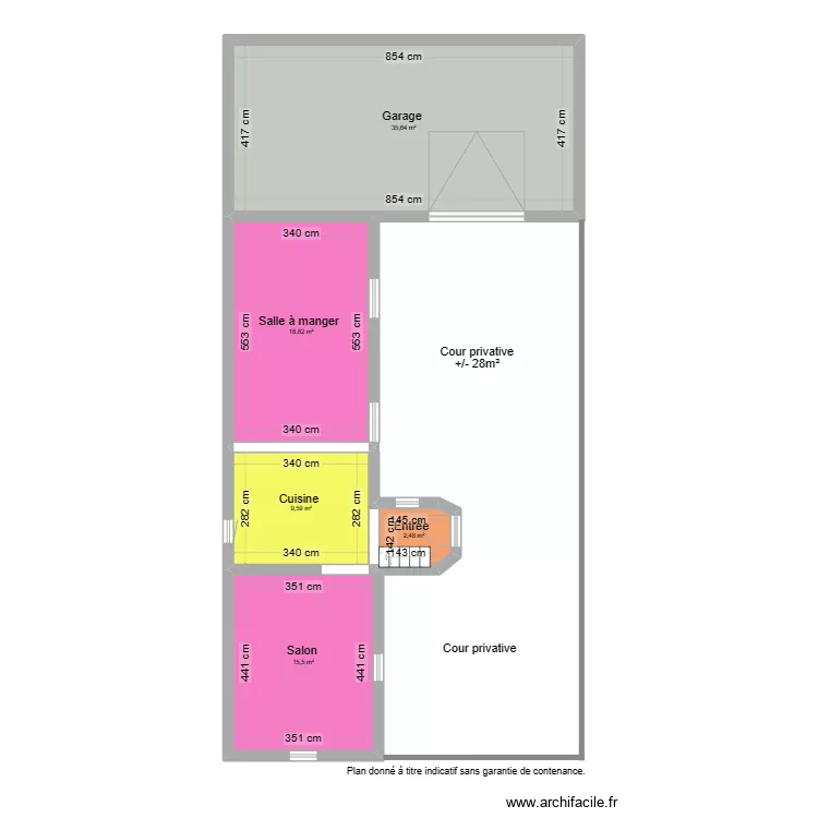 Guillaume Maisier rez. Plan de 