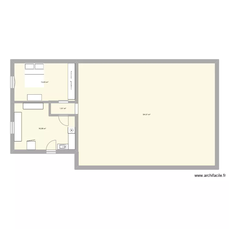 Maison PC. Plan de 4 et 129 m² Maison PC. Plan de 4 et 129 m²