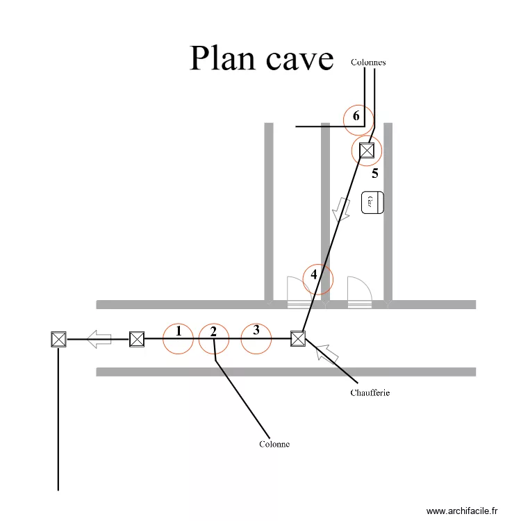 S04145 - 0045 ACP ROCHEFORT. Plan de 