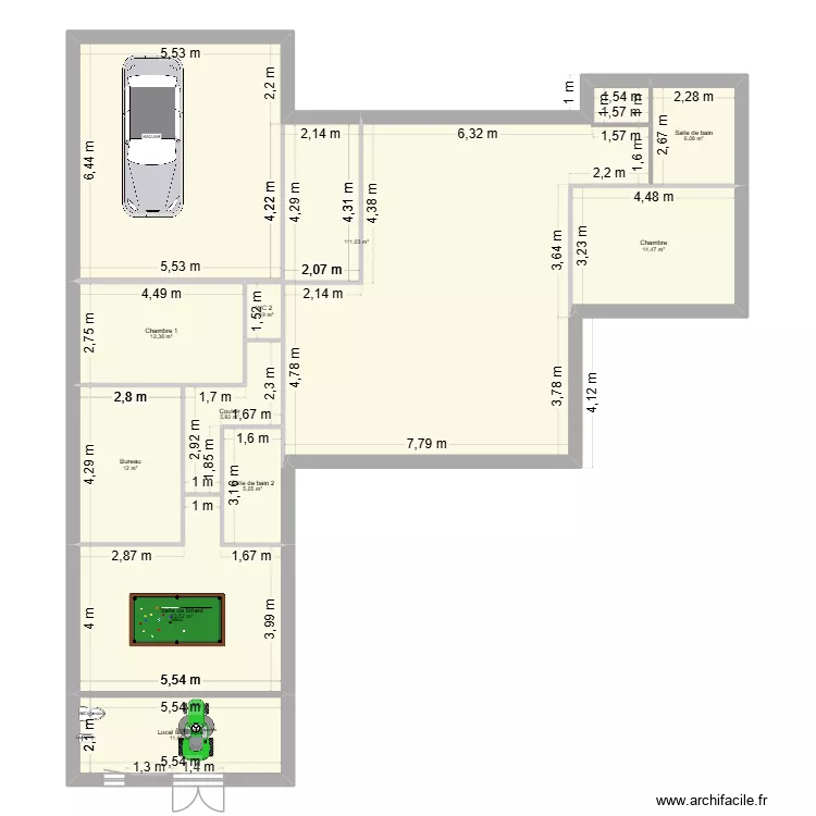 Chaillac 20230927. Plan de 
