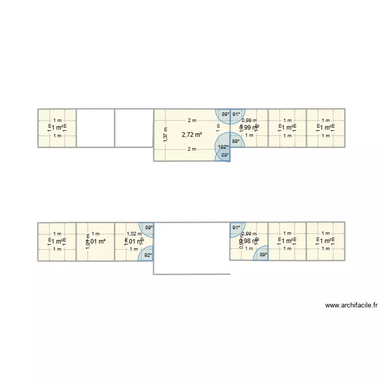arnage ecole. Plan de 
