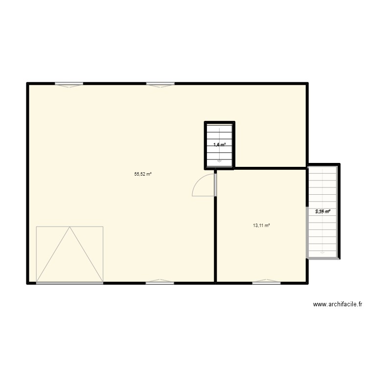 Alexandra. Plan de 16 pièces et 151 m2