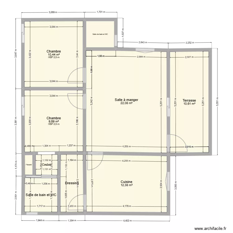 PLAN AKANDA R+3. Plan de 10 Pièces et 75 m² PLAN AKANDA R+3. Plan de 10 Pièces et 75 m²