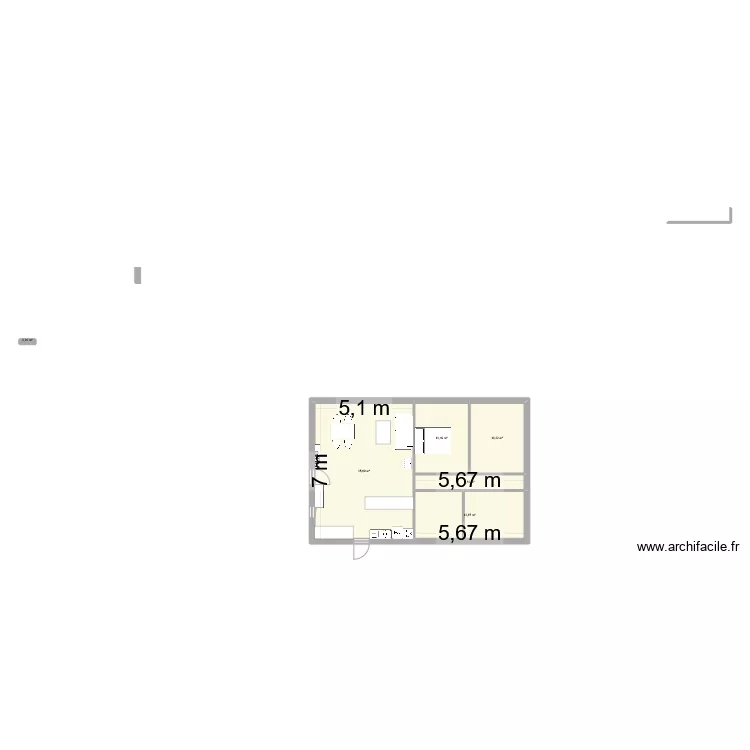 Maison Chambon. Plan de 