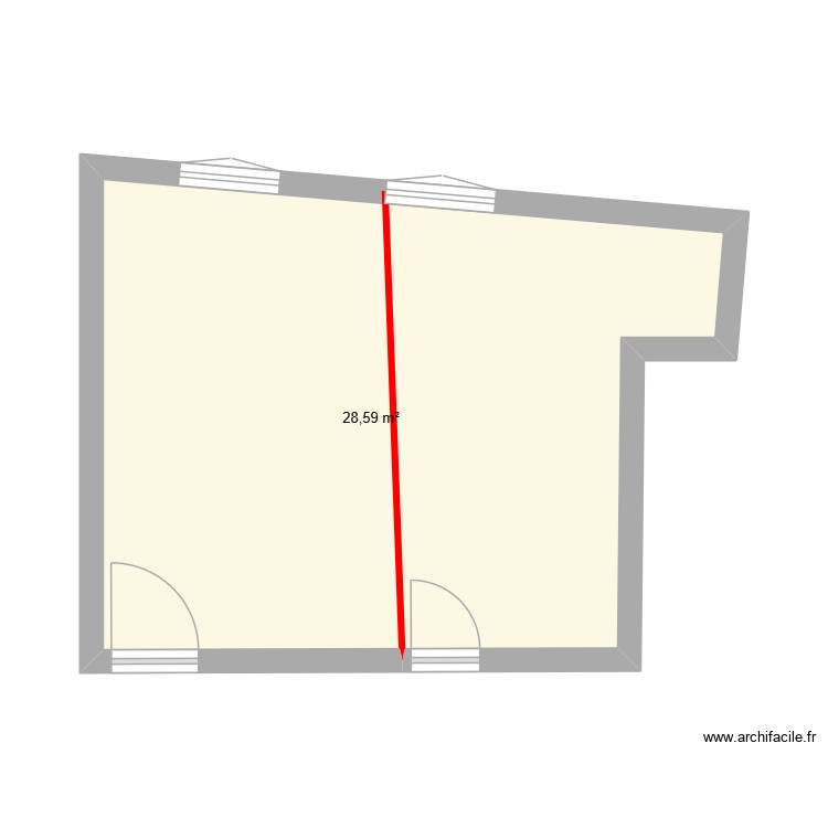 Appartement voiron sans travaux. Plan de 0 pièce et 0 m2