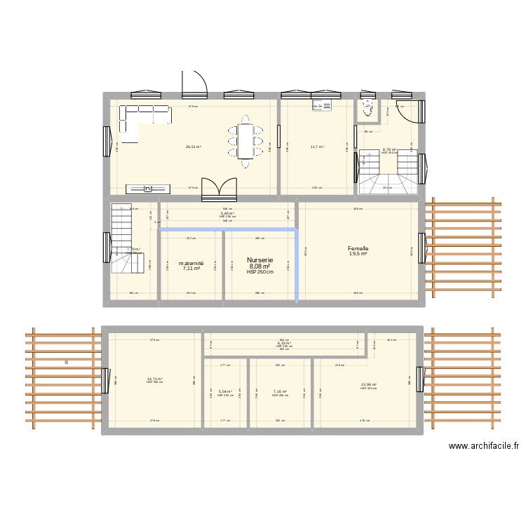 plan chatterie de secours. Plan de 0 pièce et 0 m2
