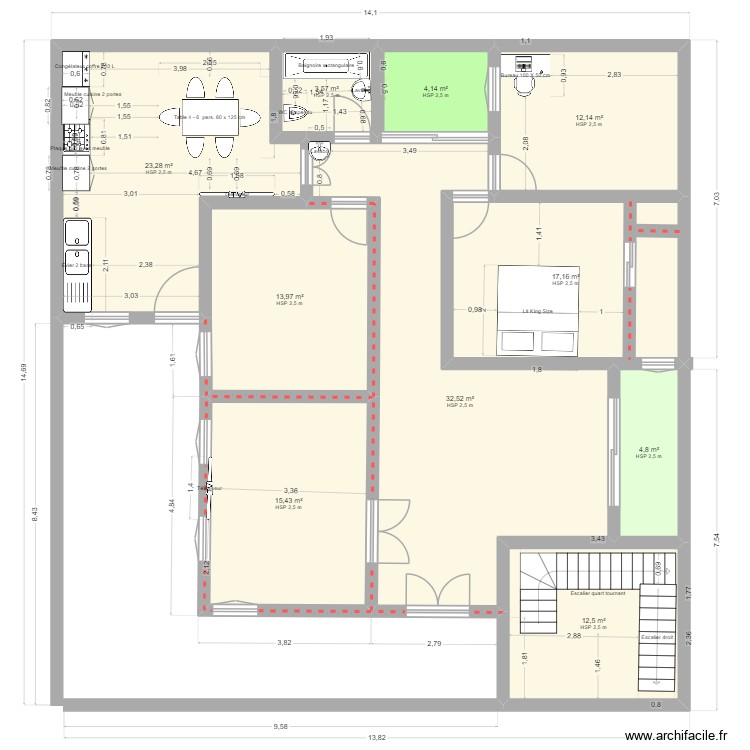 bkalta. Plan de 0 pièce et 0 m2