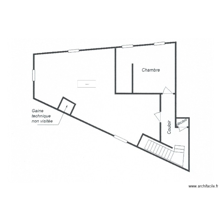 Combles F3. Plan de 0 pièce et 0 m2