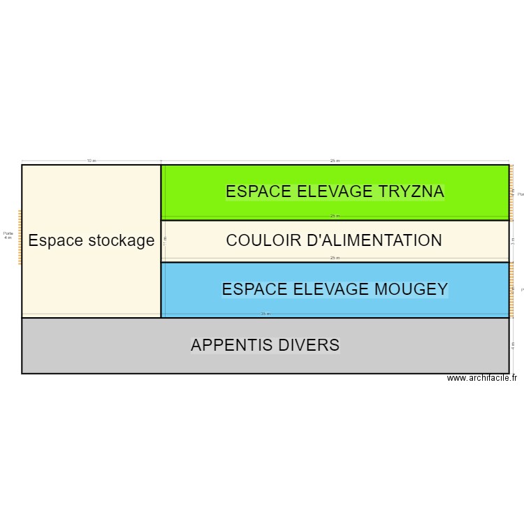 BATIMENT. Plan de 0 pièce et 0 m2