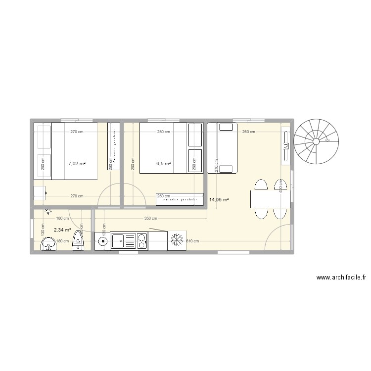 New KM. Plan de 0 pièce et 0 m2