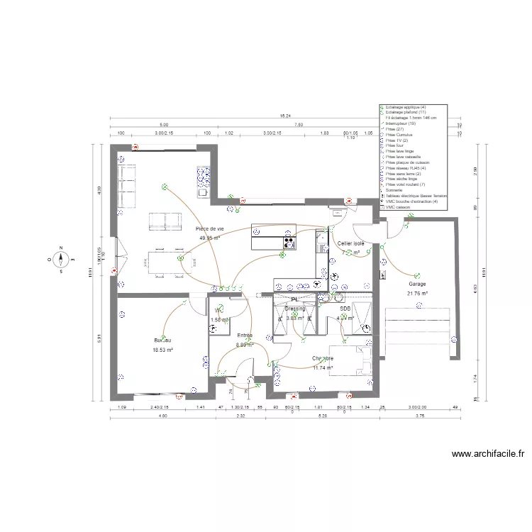 PREVOST. Plan de 