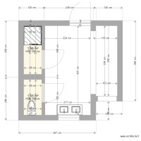 projet extension vestiaire cuisine