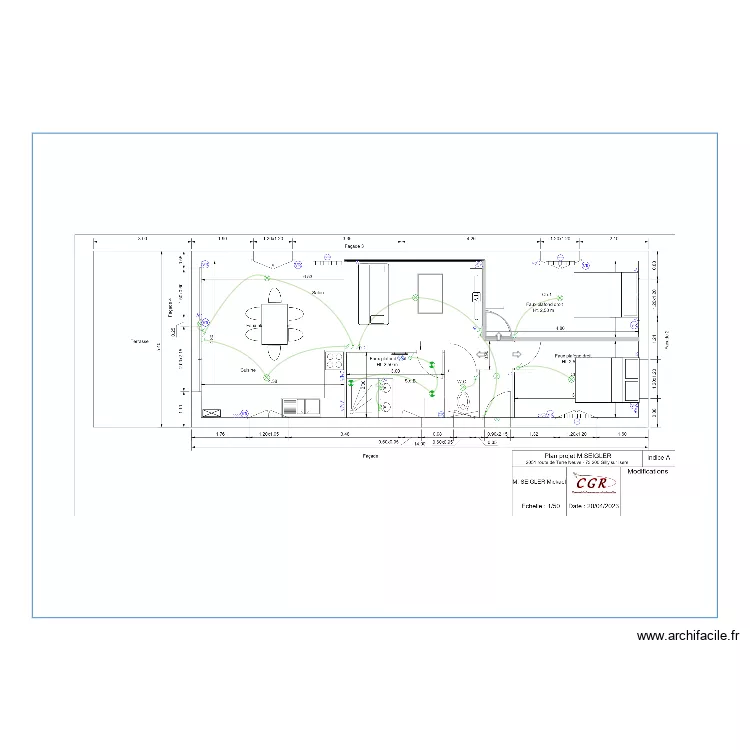 SEIGLER SALON SAM. Plan de SEIGLER SALON SAM. Plan de