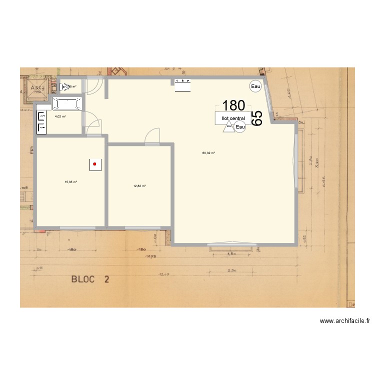 Chirchill 2. Plan de 0 pièce et 0 m2