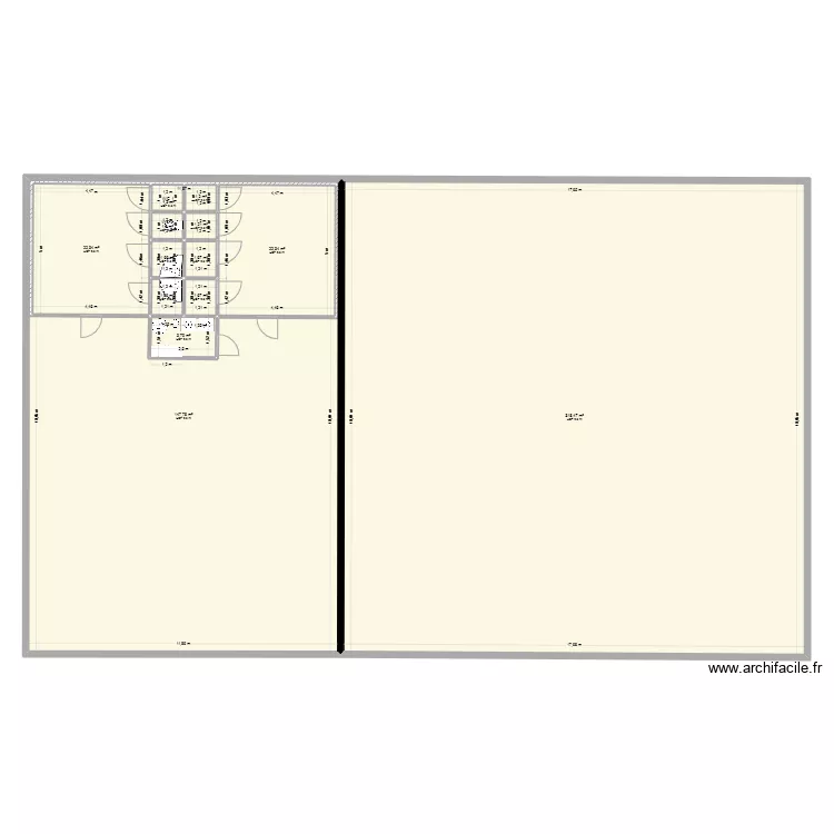 BUREAU FRANCK SS. Plan de 