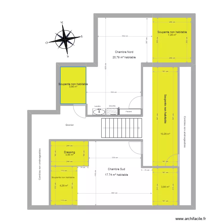 Kienstville Etage 1. Plan de 
