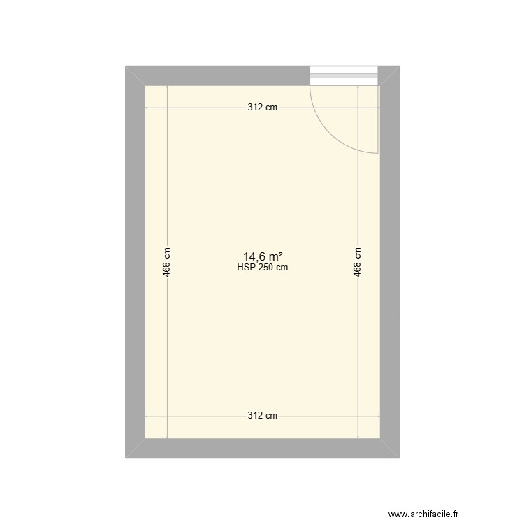 plan du bureau BAT. Plan de 0 pièce et 0 m2