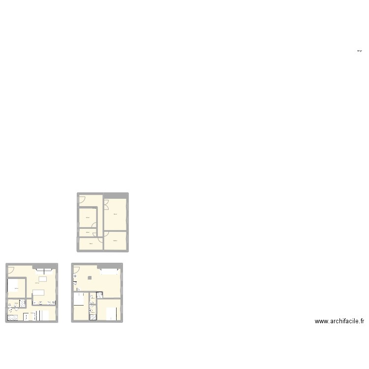 Piso Vallehermoso. Plan de 13 pièces et 187 m2